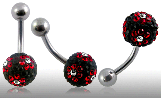 Piercing do pupíku květinka