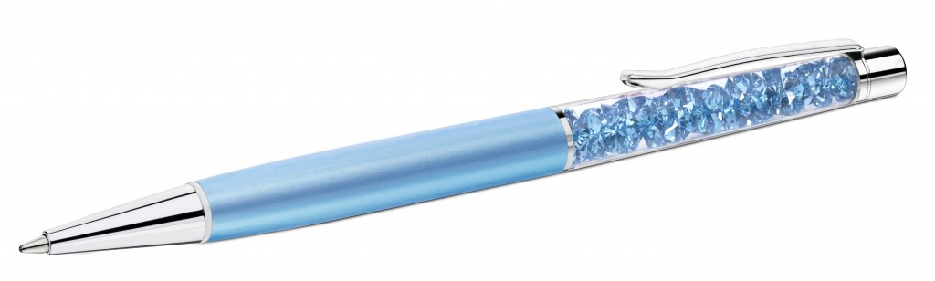 SWAROVSKI kuličkové pero Aquamarine