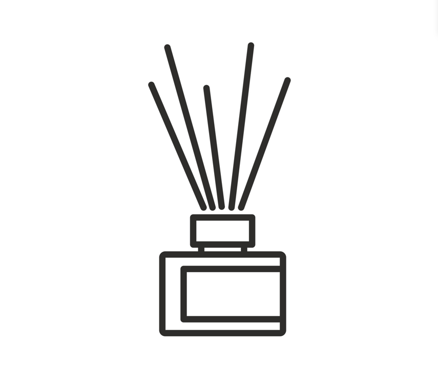 Difuzéry s tyčinkami