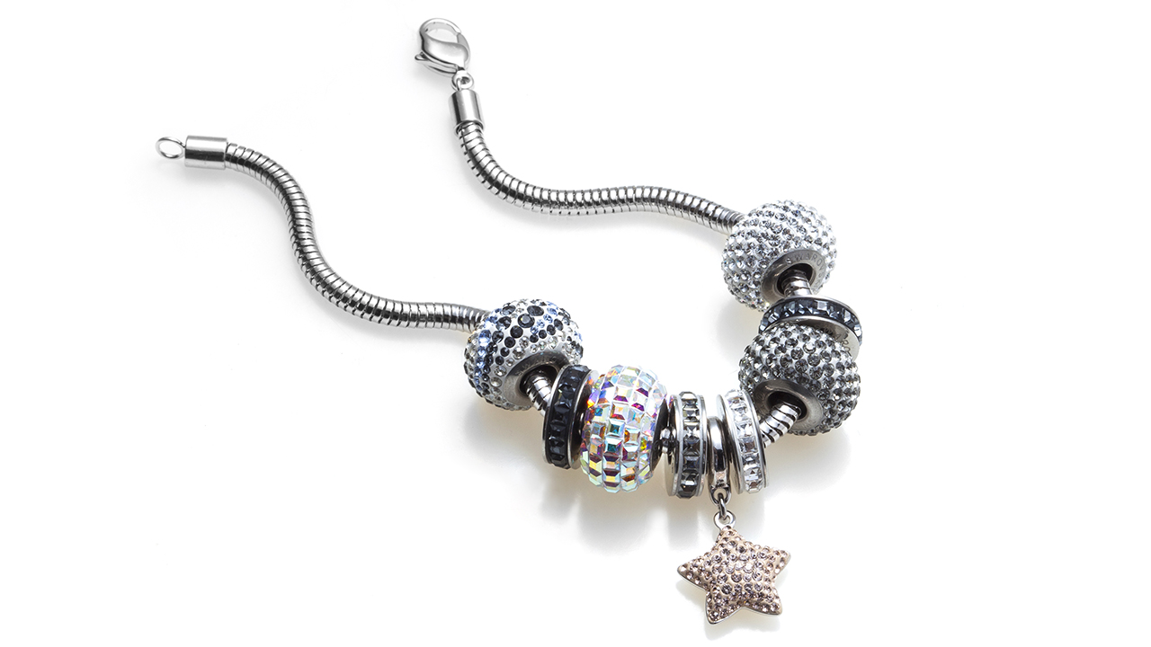 Přívěsek Pavé Stopper BeCharmed Crystal