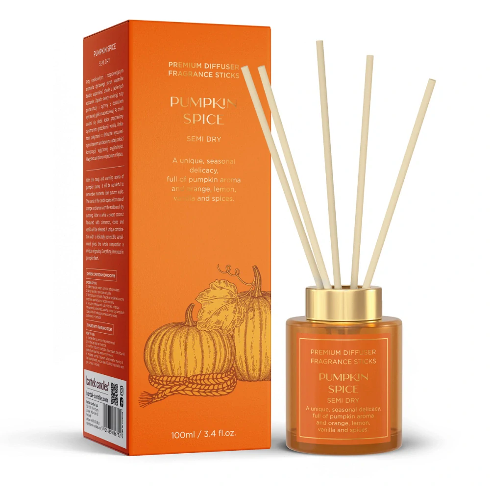 Tyčinkový difuzér Pumpkin Spice 100 ml
