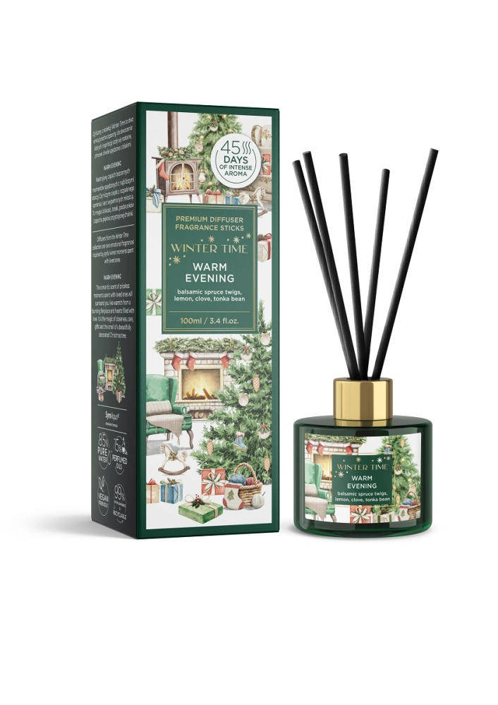 Tyčinkový difuzér Warm Evening 100 ml