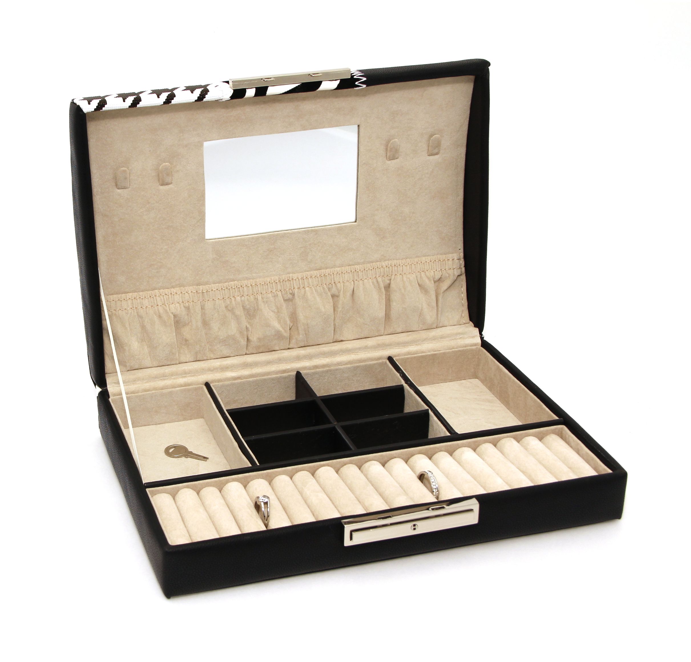 Dámská zebrovitá šperkovnice