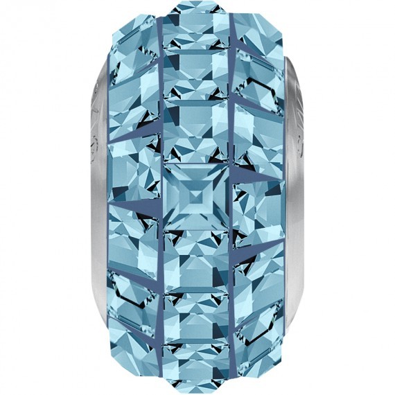 Přívěsek Square Slim BeCharmed Aquamarine