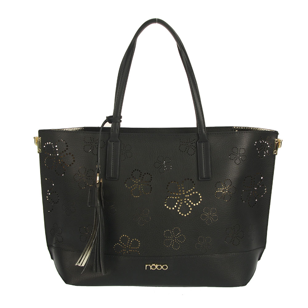 Dámská černá shopperka NOBO 1480