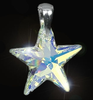 Stříbrný přívěsek Hvězda AB