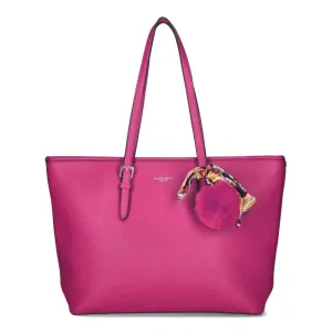 Dámská fuchsiová kabelka Flora & Co 2508