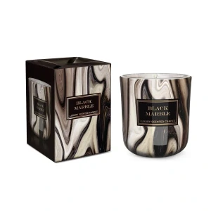 Vonná svíčka ve skle Black Marble 150 g