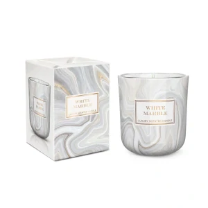 Vonná svíčka ve skle White Marble 150 g