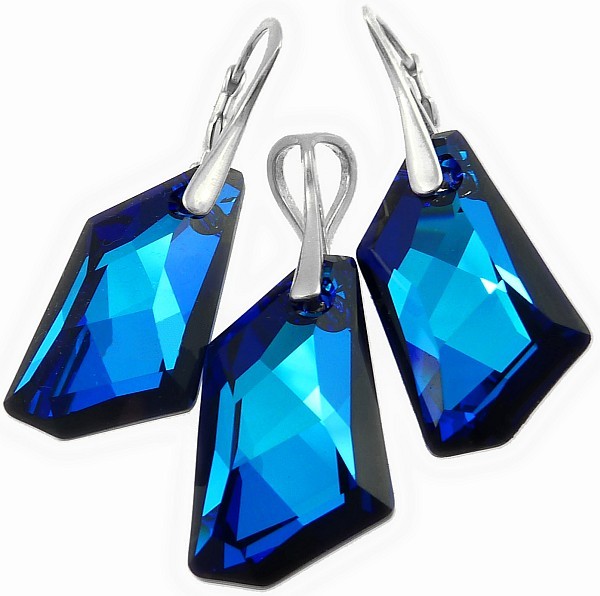 Stříbrná souprava De-Art Bermuda Blue