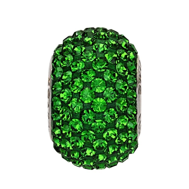 Přívěsek Pavé BeCharmed Dark Green