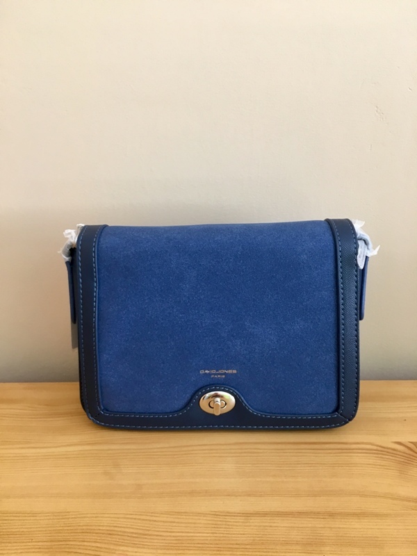 Dámská tmavě modrá crossbody David Jones 5012