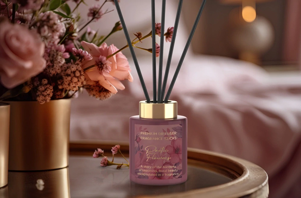 Tyčinkový difuzér Poetic Flowers 100 ml