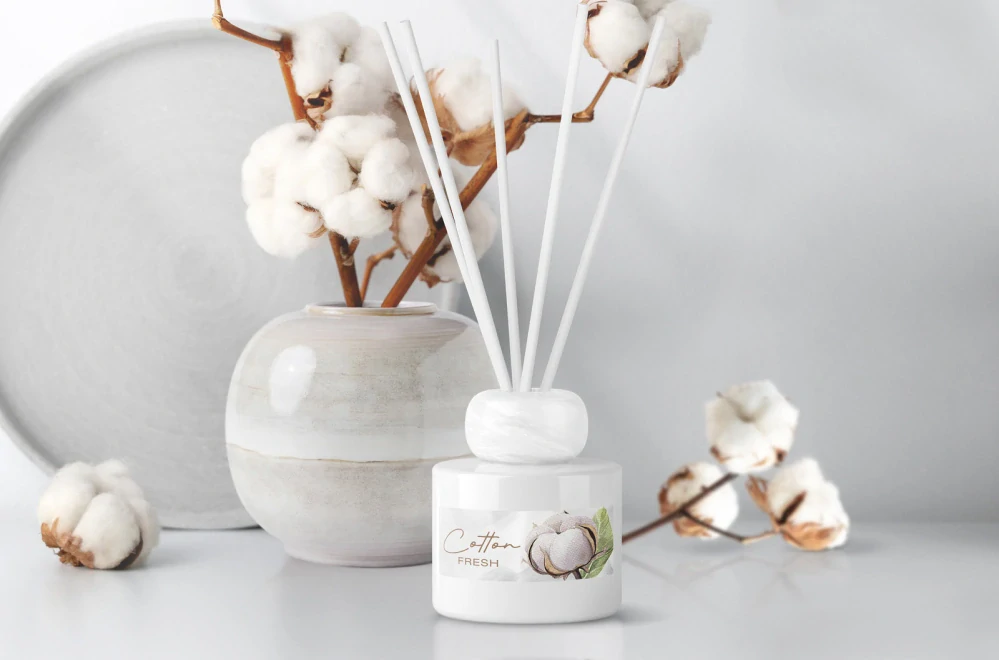 Tyčinkový difuzér Cotton Fresh 100 ml