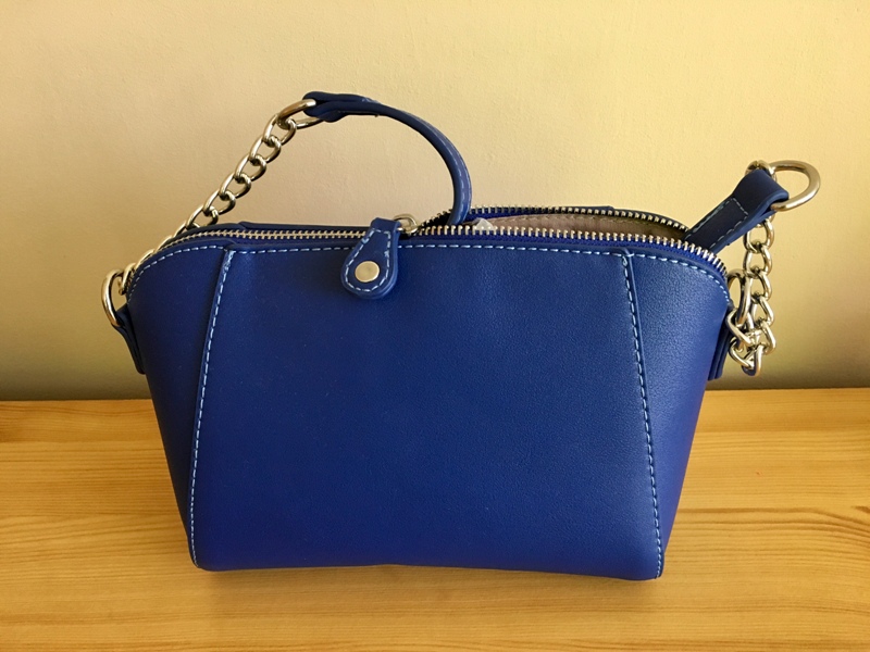 Dámská tmavě modrá crossbody David Jones 5024